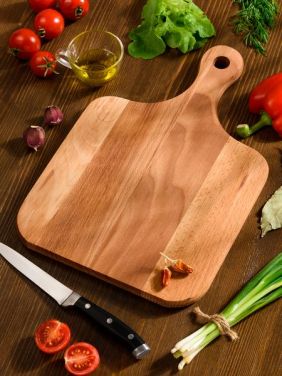 Разделочная доска KETT-UP ECO WOOD & FOOD 24*36см классическая деревянная