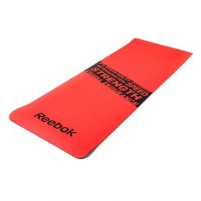 Фитнес-мат нескользящий Reebok (красный) 173 см